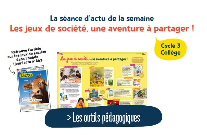 Banner seance pedagogique jeux de societe